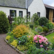 Close up view of Lochfield Farm Cottage